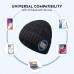 Bluetooth Beanie Hat - Winter Knit Hats Headphones Headset Music Cap with Stereo Speaker &amp; MIC - Unique Christmas Tech Gifts for Men Women Teen Boys Girls